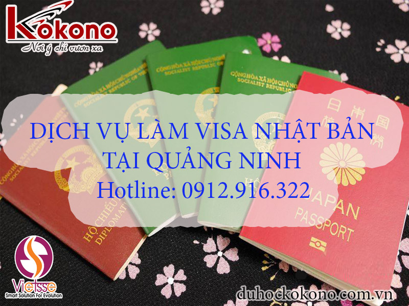Dịch Vụ Làm VISA Nhật Bản  Tại Quảng Ninh 